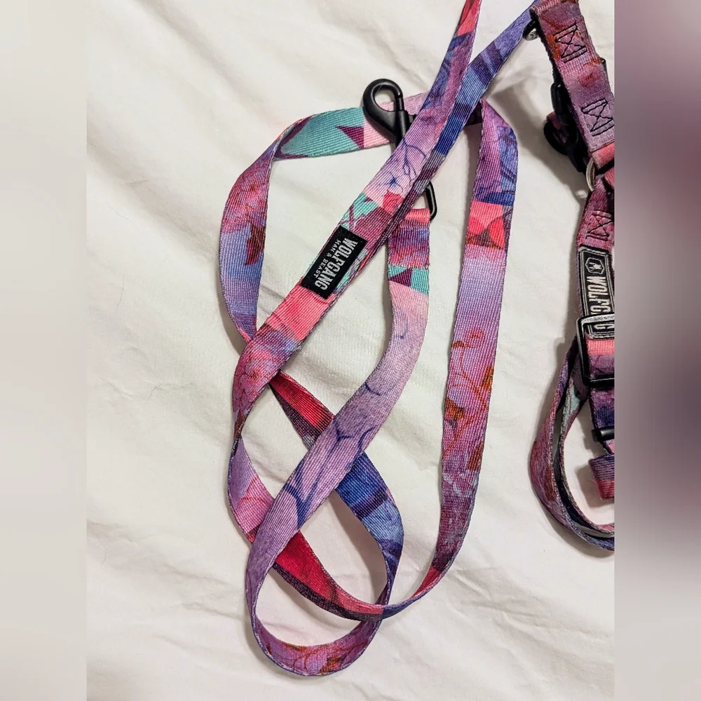 Wolfgang Dog Harness And Matching Leash - Size Small Harness - 4ft Leash